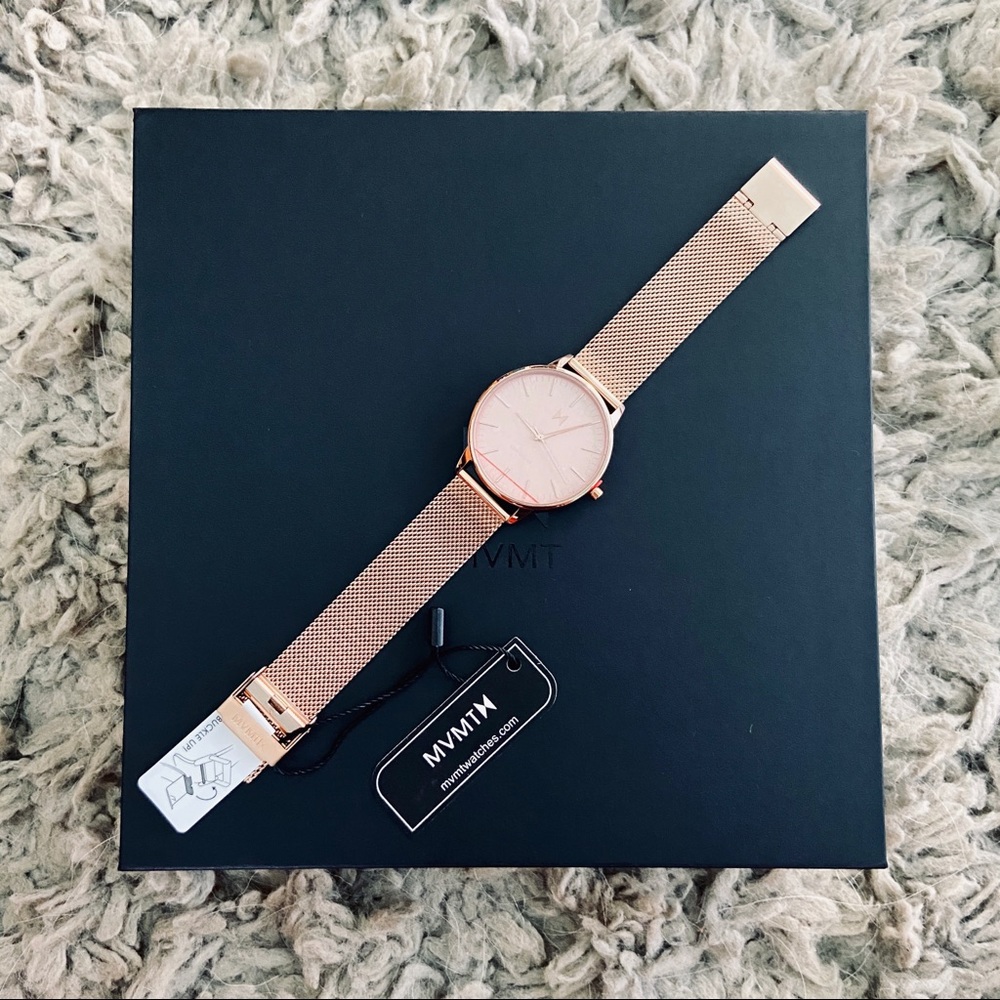MVMT • Rose Gold Boulevard Hermosa Watch Set